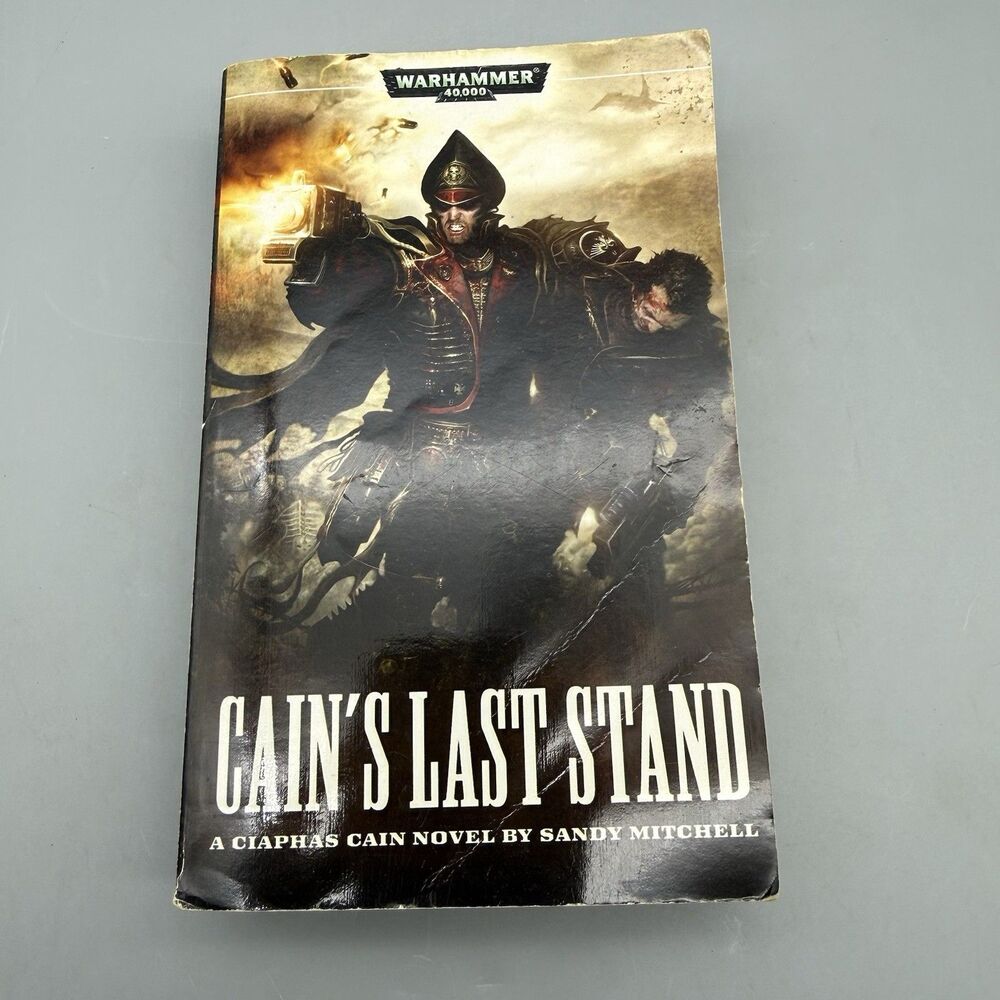 Black Library Warhammer 40K Cain's Last Stand Novel by Sandy Mitchell English